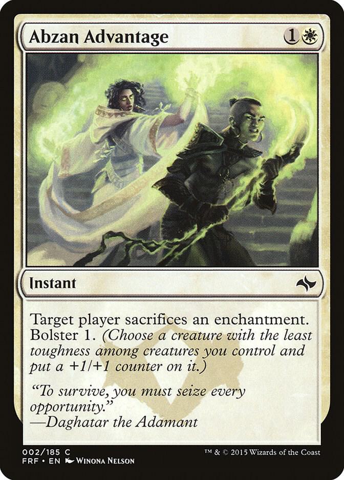 Abzan Advantage 2/185 (Fate Reforged)  - Foil | Good Games Morley