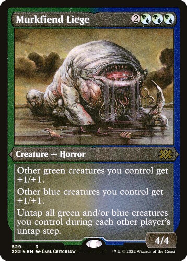 Murkfiend Liege Foil Etched 529 (Double Masters 2022)  - Foil | Good Games Morley