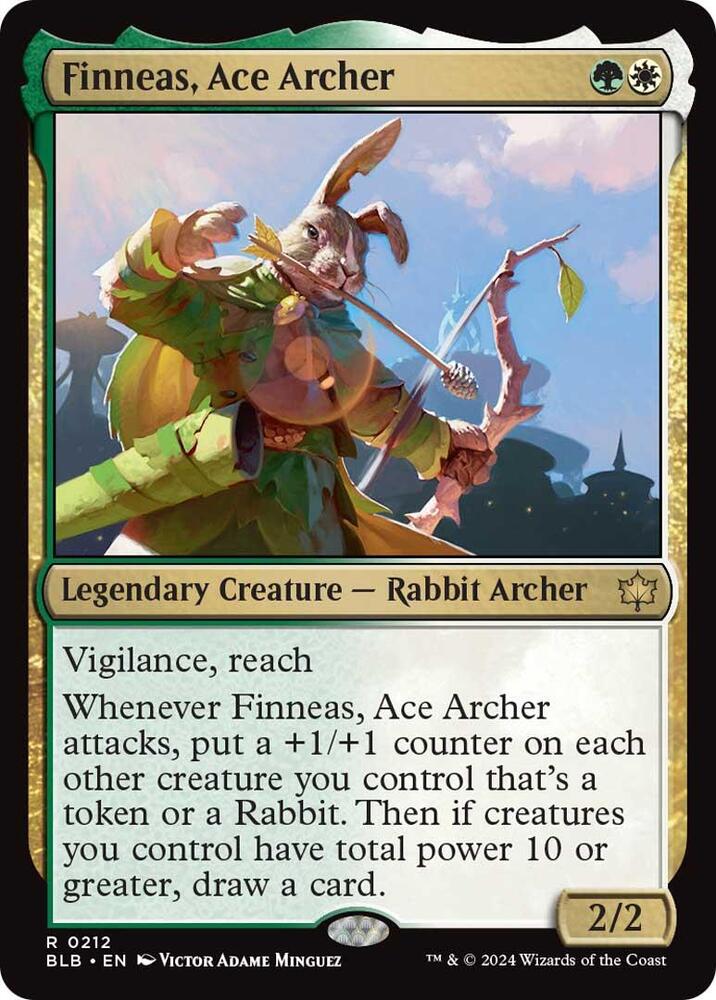Finneas, Ace Archer 212 (Bloomburrow)  | Good Games Morley