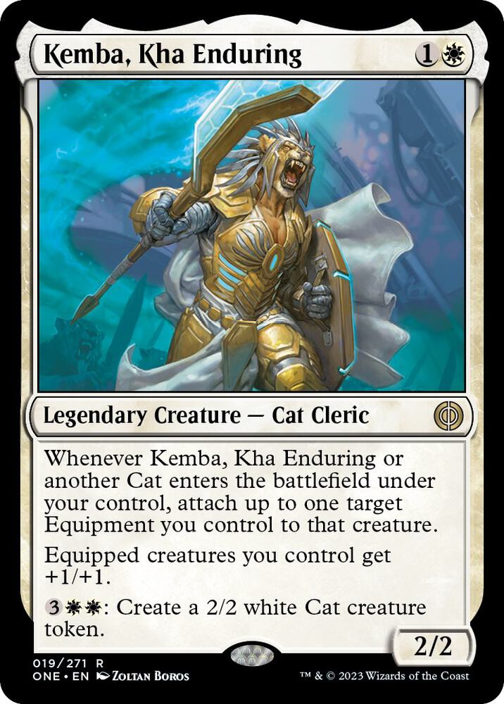 Kemba, Kha Enduring 19 (Phyrexia: All Will Be One)  - Foil | Good Games Morley