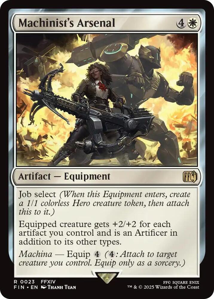 Machinist's Arsenal 23/309 (FINAL FANTASY)  - Foil | Good Games Morley
