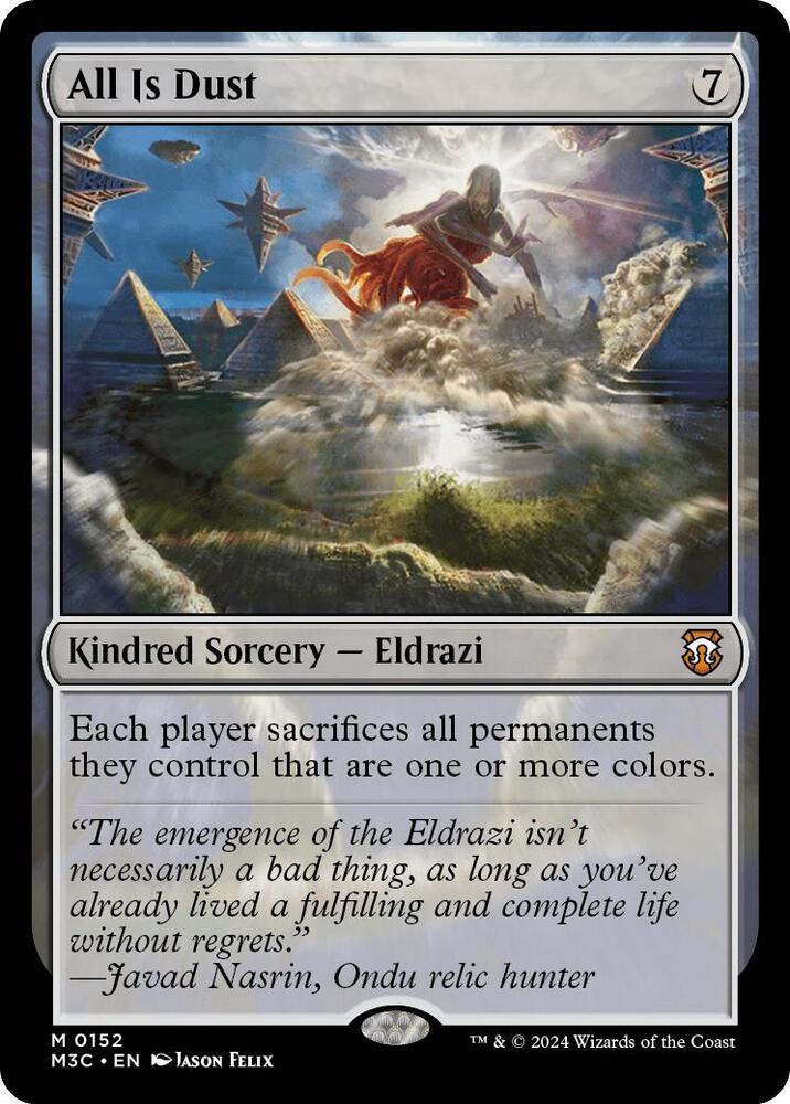 All Is Dust 152/411 (Commander: Modern Horizons 3)  | Good Games Morley