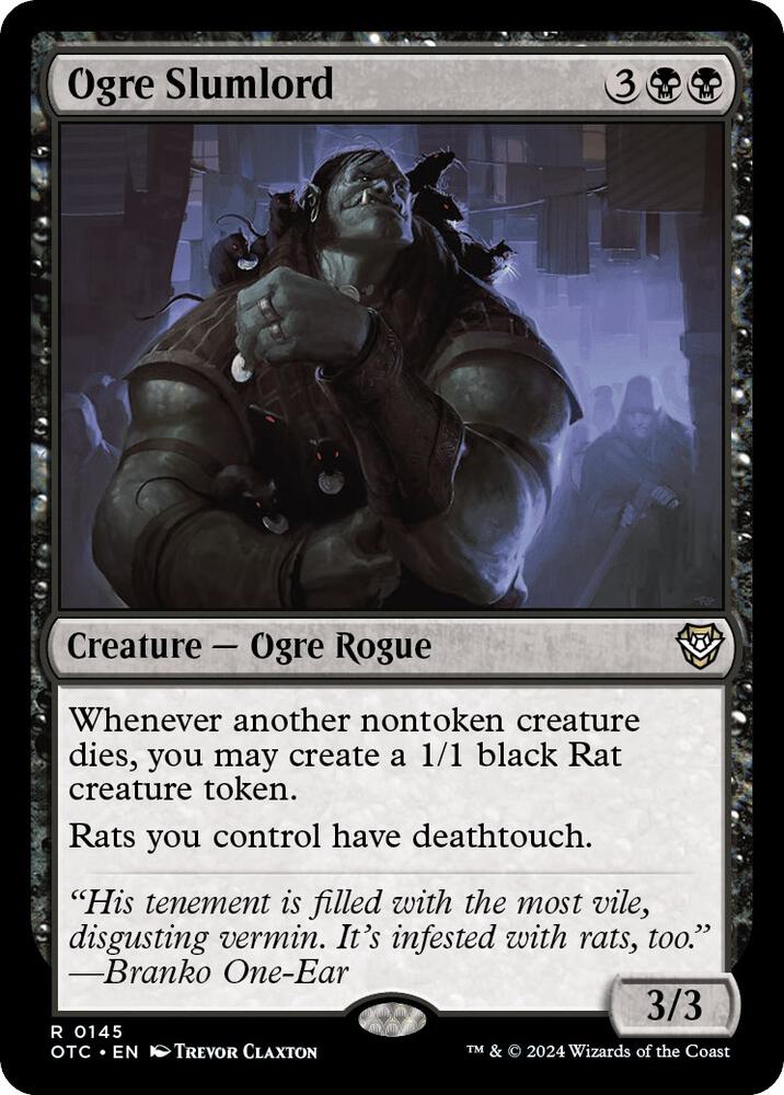 Ogre Slumlord 145/342 (Commander: Outlaws of Thunder Junction)  | Good Games Morley