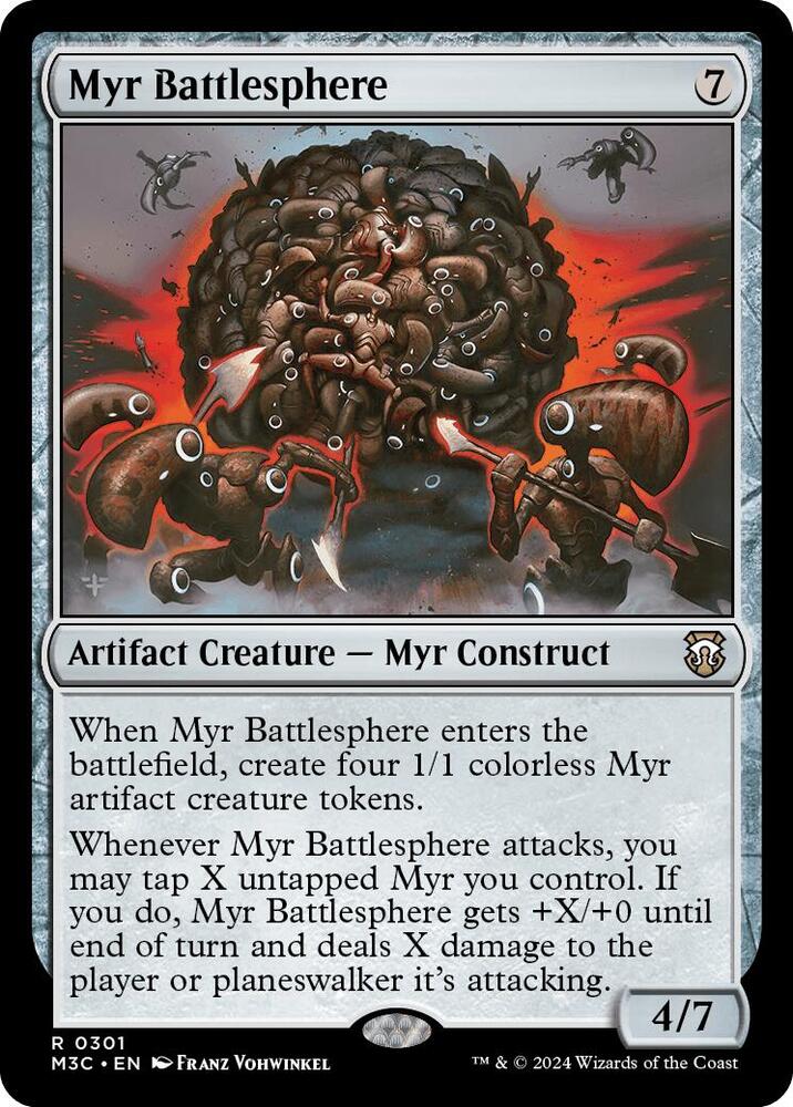 Myr Battlesphere 301/411 (Commander: Modern Horizons 3)  | Good Games Morley