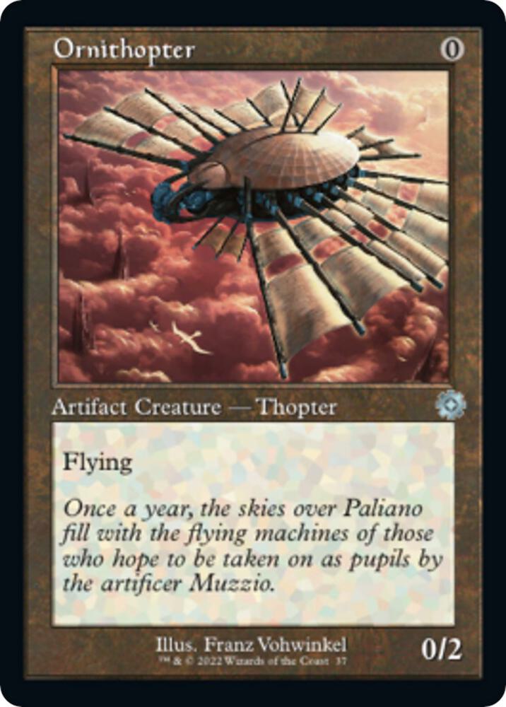 Ornithopter 37/63 (The Brothers' War: Retro Frame Artifacts)  - Foil | Good Games Morley