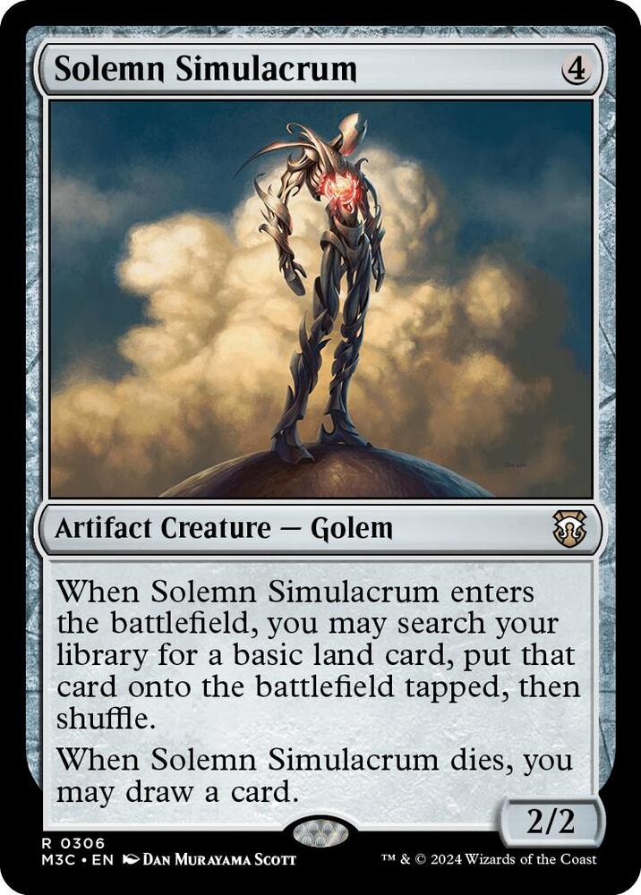 Solemn Simulacrum 306/411 (Commander: Modern Horizons 3)  | Good Games Morley