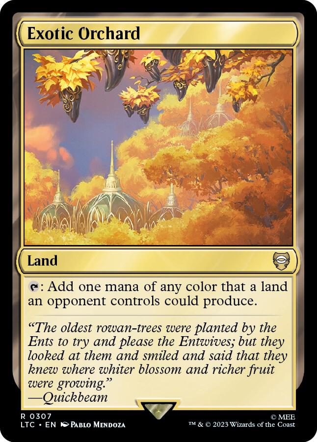 Exotic Orchard 307 (Commander: The Lord of the Rings: Tales of Middle-earth)  | Good Games Morley