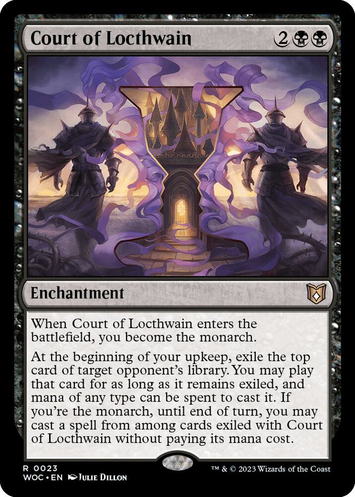 Court of Locthwain 23/173 (Commander: Wilds of Eldraine)  | Good Games Morley