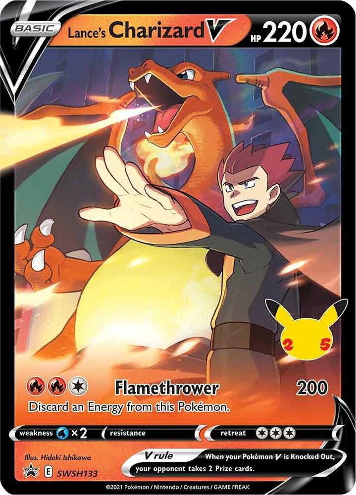 Lances Charizard V SWSH133 (SWSH: Sword & Shield Promo Cards)  - Holofoil | Good Games Morley