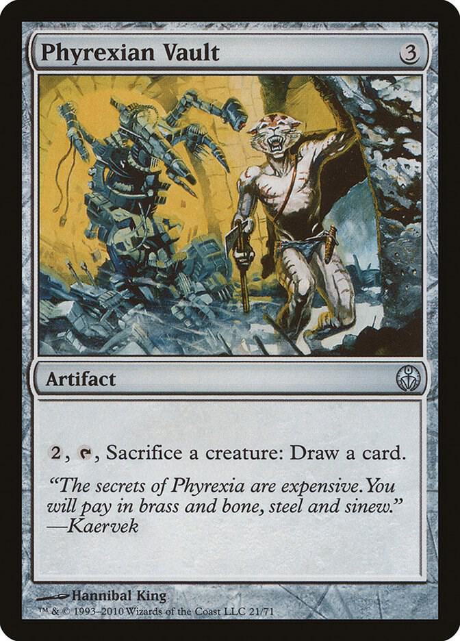 Phyrexian Vault 21 (Duel Decks: Phyrexia vs. the Coalition)  | Good Games Morley