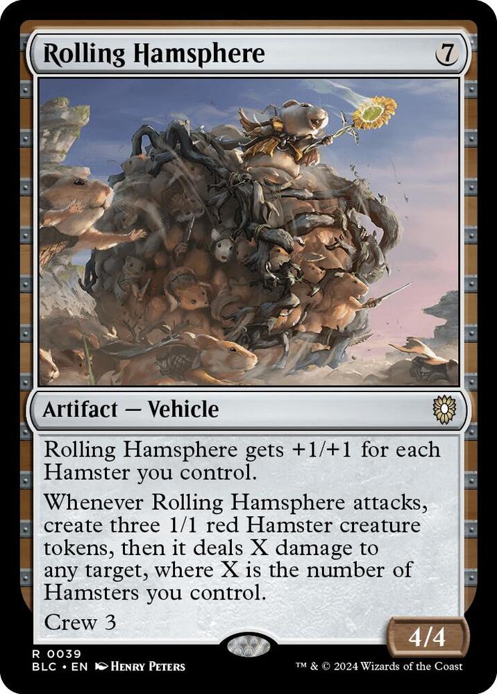 Rolling Hamsphere 39 (Commander: Bloomburrow)  | Good Games Morley