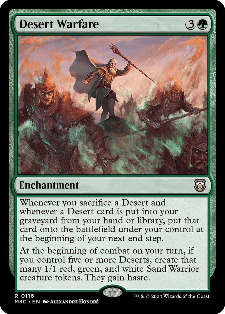 Desert Warfare 116/411 (Commander: Modern Horizons 3)  | Good Games Morley