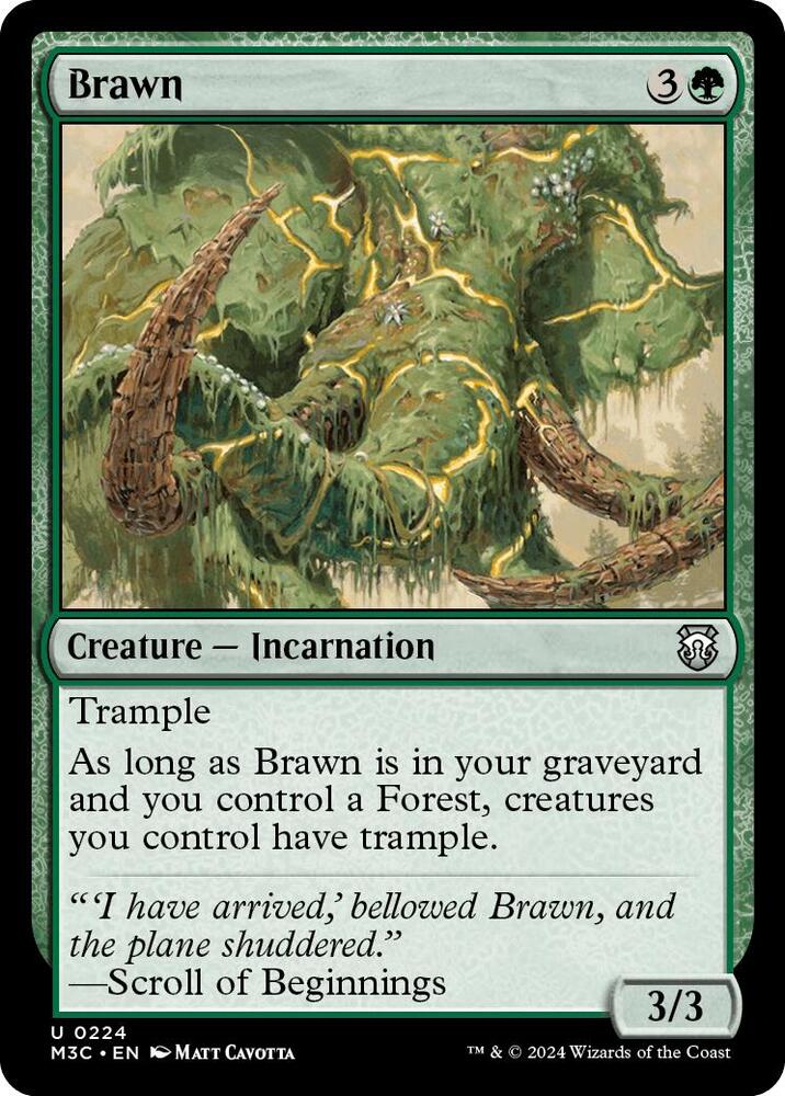 Brawn 224/411 (Commander: Modern Horizons 3)  | Good Games Morley
