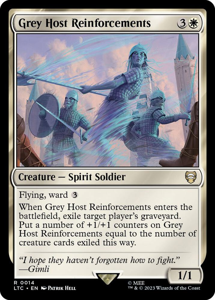 Grey Host Reinforcements 14 (Commander: The Lord of the Rings: Tales of Middle-earth)  | Good Games Morley