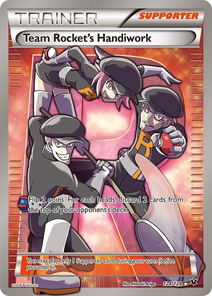 Team Rocket's Handiwork 124/124 (XY - Fates Collide)  - Holofoil | Good Games Morley