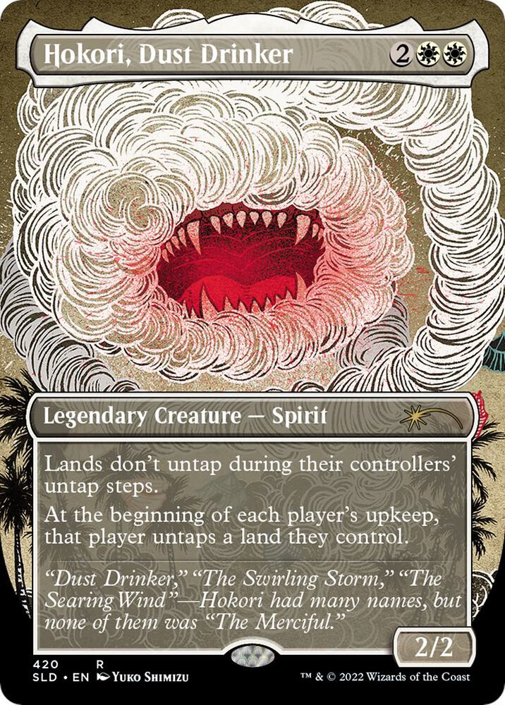 Hokori, Dust Drinker 420 (Secret Lair Drop Series)  - Borderless Foil | Good Games Morley