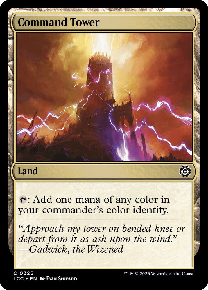 Command Tower 325 (Commander: The Lost Caverns of Ixalan)  | Good Games Morley