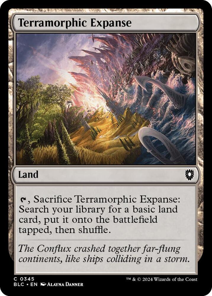 Terramorphic Expanse 345 (Commander: Bloomburrow)  | Good Games Morley