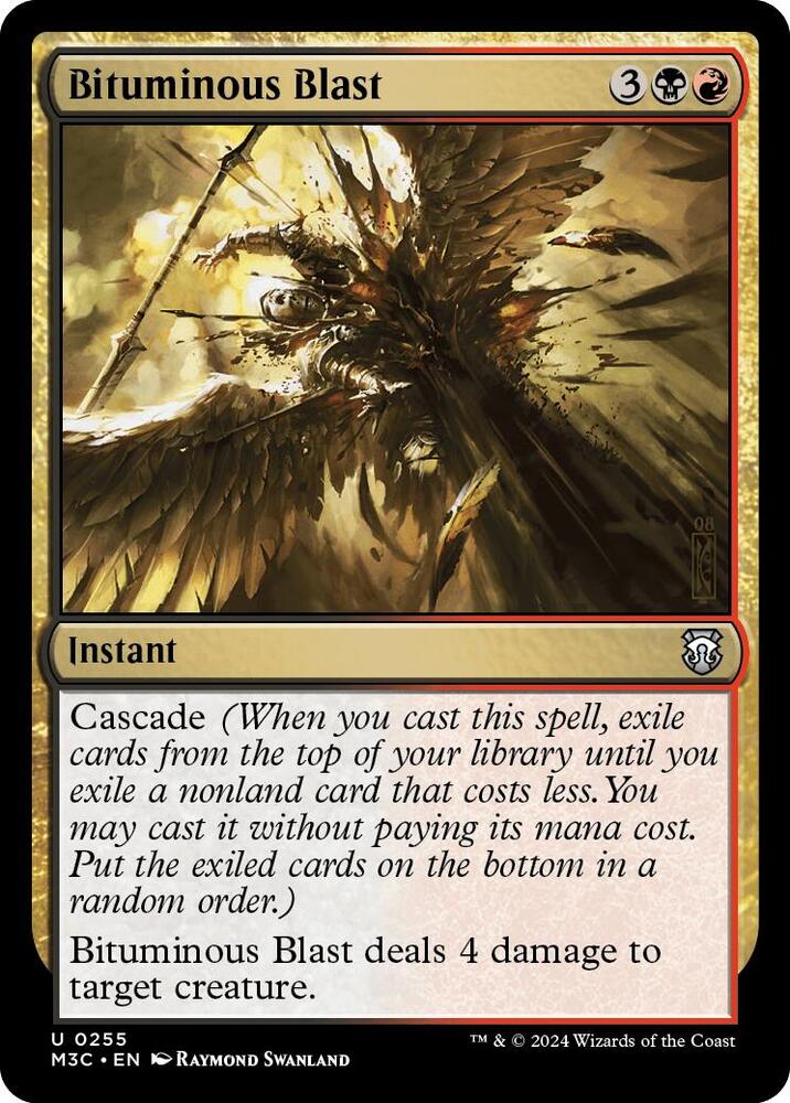 Bituminous Blast 255 (Commander: Modern Horizons 3)  | Good Games Morley