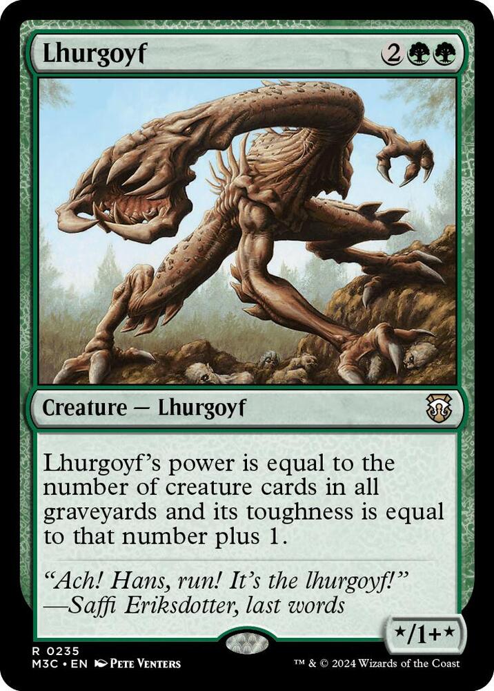 Lhurgoyf 235/411 (Commander: Modern Horizons 3)  | Good Games Morley