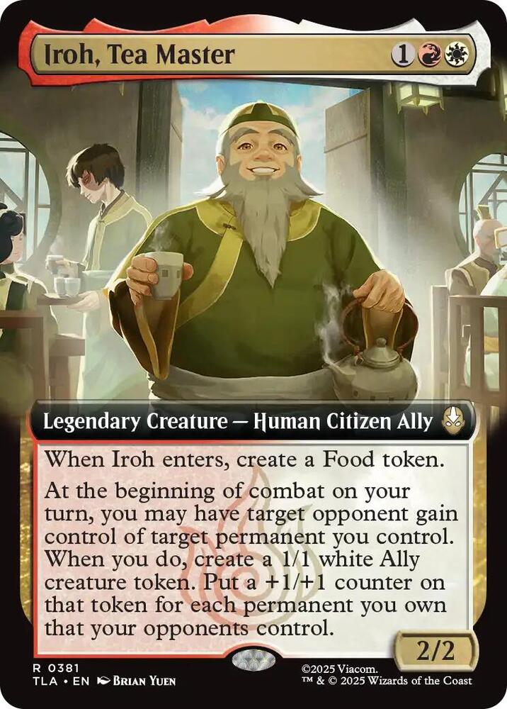 Iroh, Tea Master 381 (Avatar: The Last Airbender)  - Extended Art | Good Games Morley