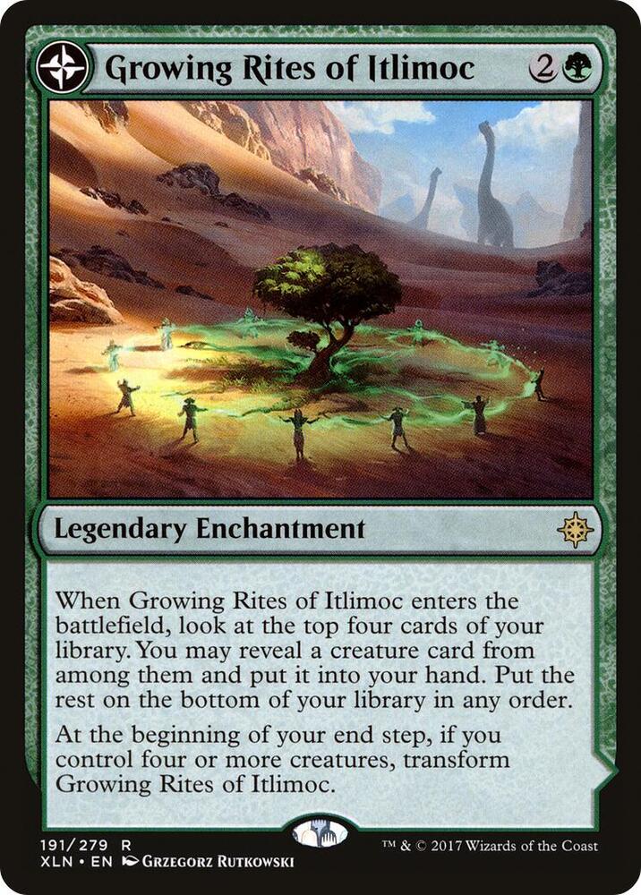 Growing Rites of Itlimoc // Itlimoc, Cradle of the Sun 191 (Ixalan)  | Good Games Morley