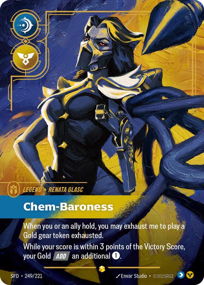Renata Glasc - Chem-Baroness 249/221 (Spiritforged)  - Foil | Good Games Morley