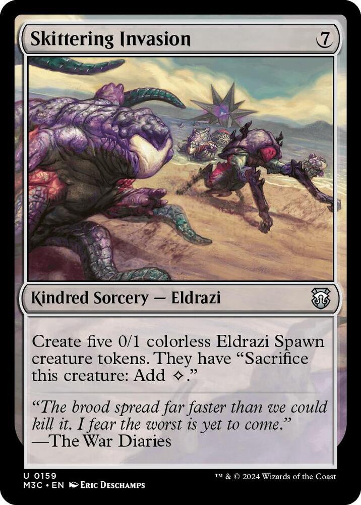 Skittering Invasion 159 (Commander: Modern Horizons 3)  | Good Games Morley