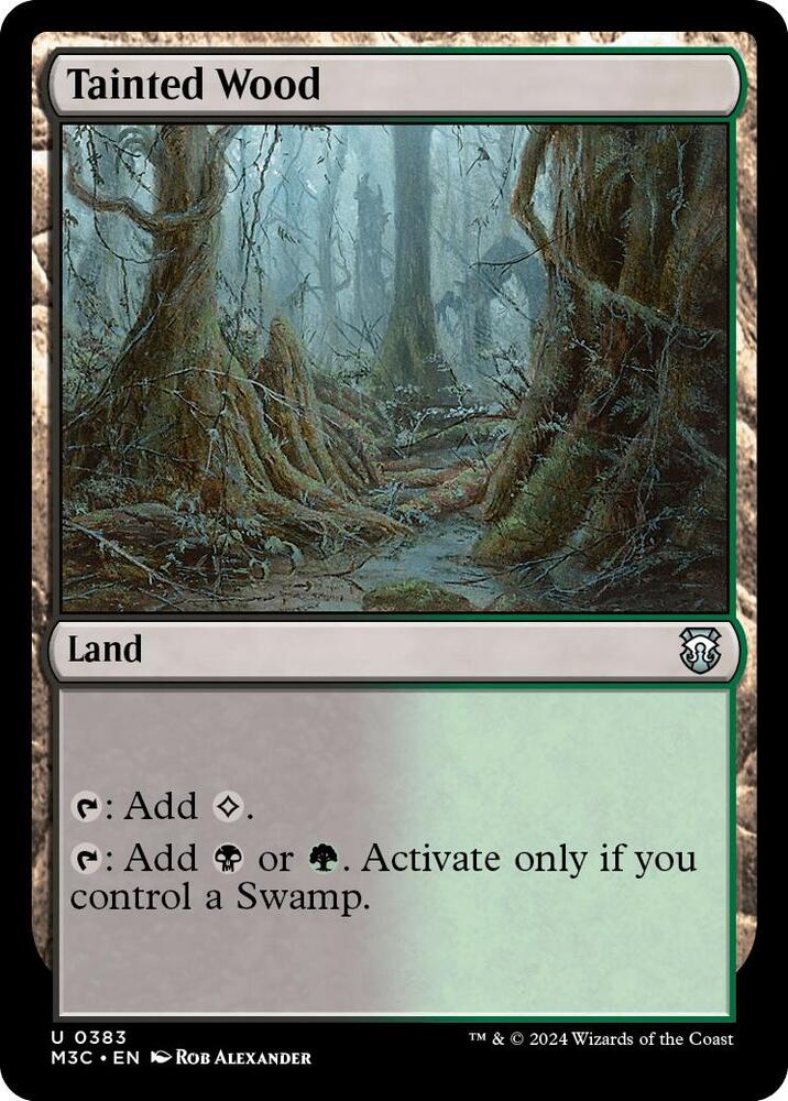 Tainted Wood 383/411 (Commander: Modern Horizons 3)  | Good Games Morley
