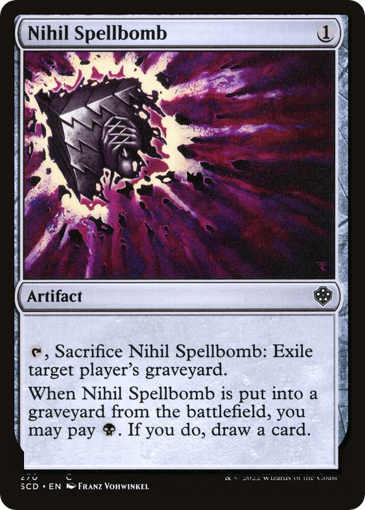Nihil Spellbomb 270/352 (Starter Commander Decks)  | Good Games Morley