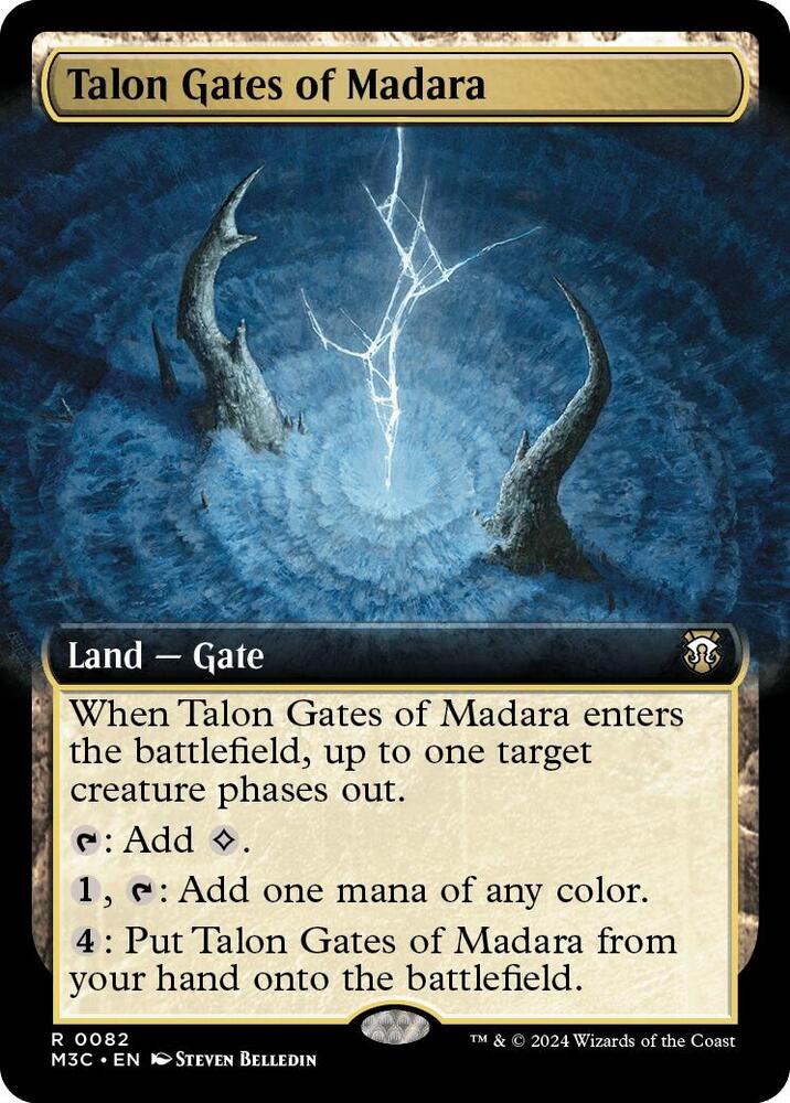 Talon Gates of Madara 82/411 (Commander: Modern Horizons 3)  - Extended Art | Good Games Morley