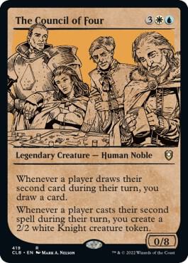 The Council of Four Showcase 419 (Commander Legends: Battle for Baldur's Gate)  | Good Games Morley