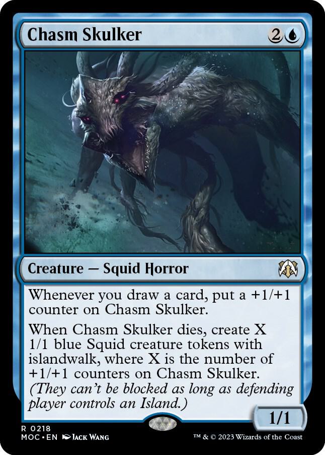 Chasm Skulker 218/444 (Commander: March of the Machine)  | Good Games Morley