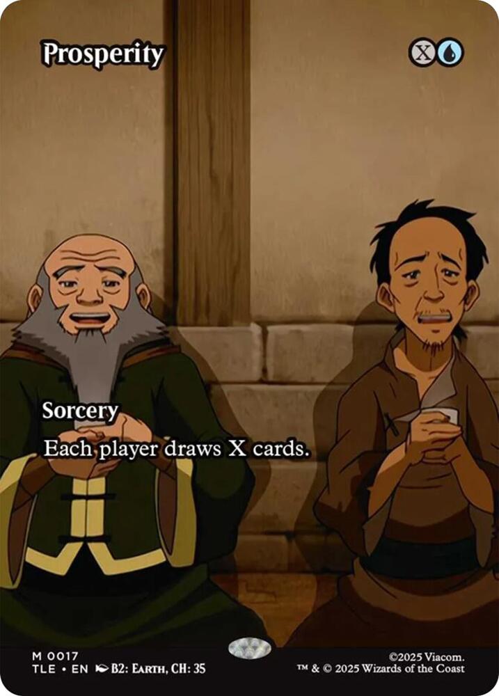 Prosperity  17 (Avatar: The Last Airbender: Eternal-Legal)  - Borderless Foil | Good Games Morley