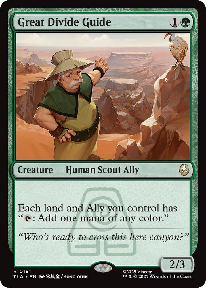Great Divide Guide 181/286 (Avatar: The Last Airbender)  - Foil | Good Games Morley