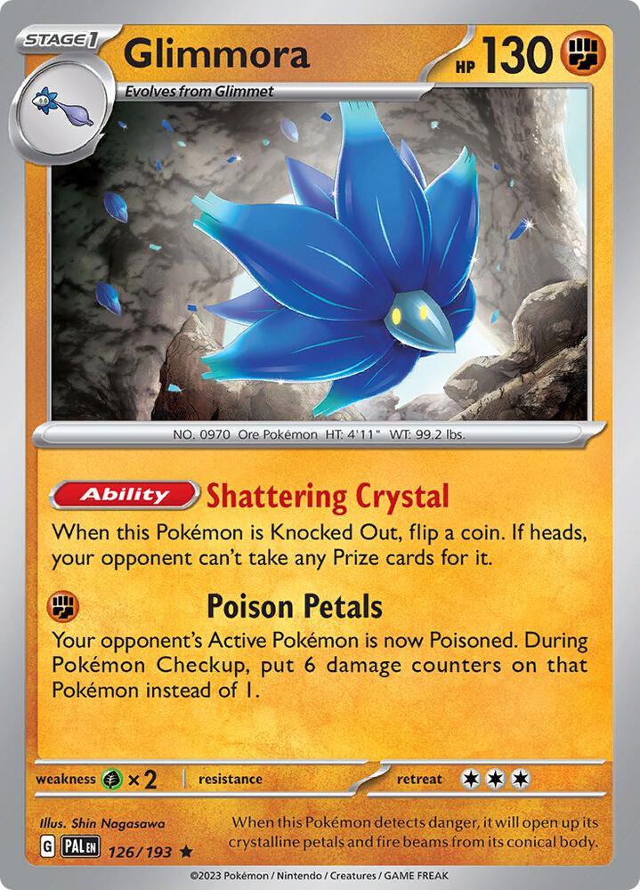 Glimmora 126/193 (SV02: Paldea Evolved)  - Holofoil | Good Games Morley