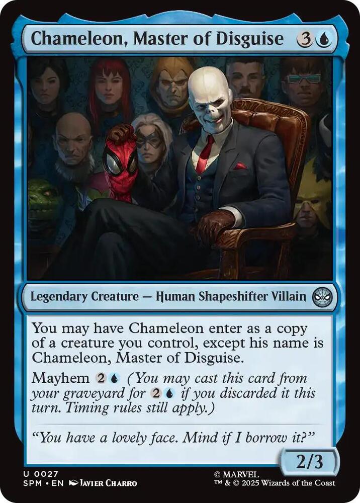 Chameleon, Master of Disguise 27 (Marvel's Spider-Man)  - Foil | Good Games Morley