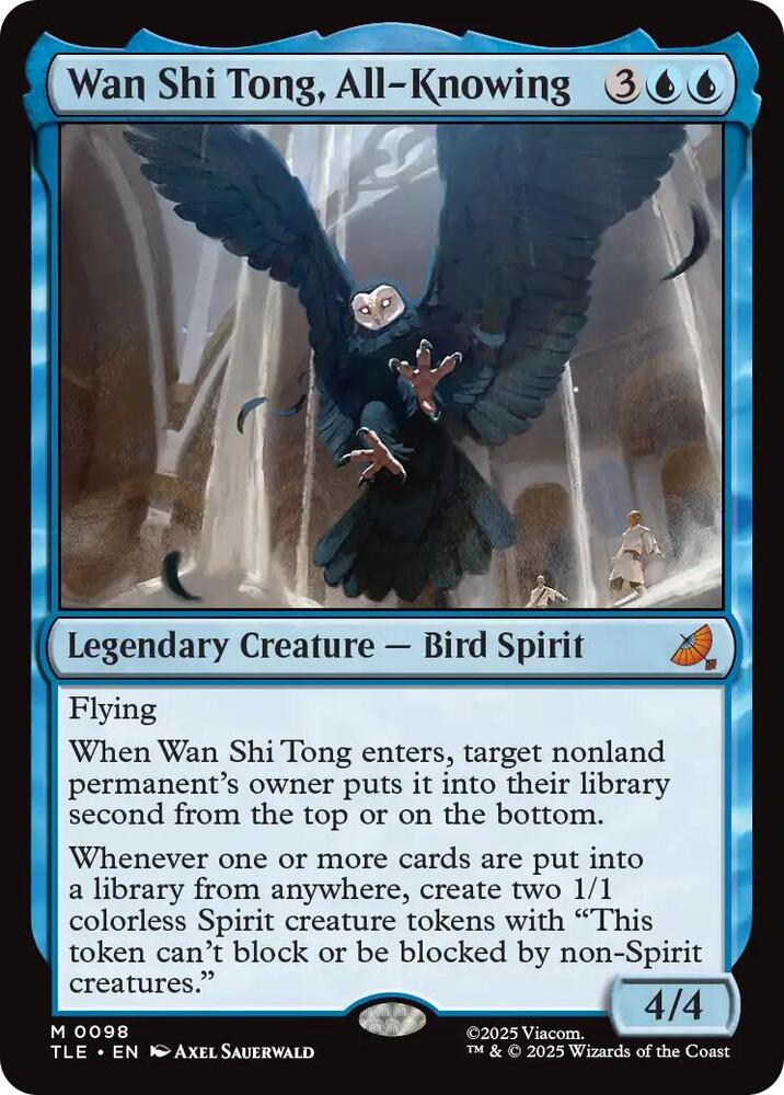 Wan Shi Tong, All-Knowing 98/317 (Avatar: The Last Airbender: Eternal-Legal)  | Good Games Morley
