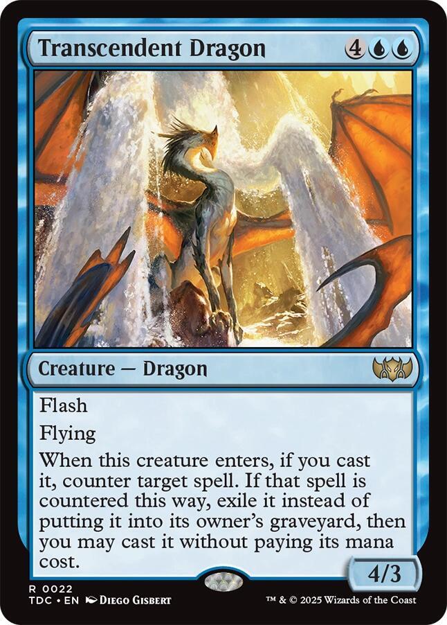 Transcendent Dragon 22 (Commander: Tarkir: Dragonstorm)  | Good Games Morley