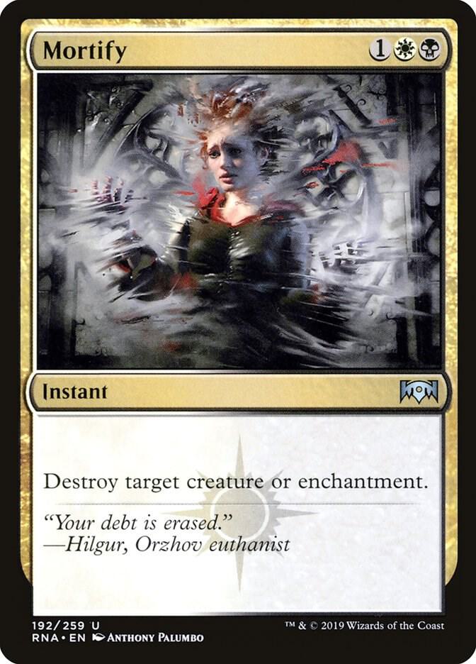 Mortify 192/259 (Ravnica Allegiance)  | Good Games Morley
