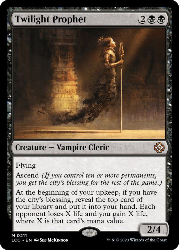 Twilight Prophet 211/370 (Commander: The Lost Caverns of Ixalan)  | Good Games Morley