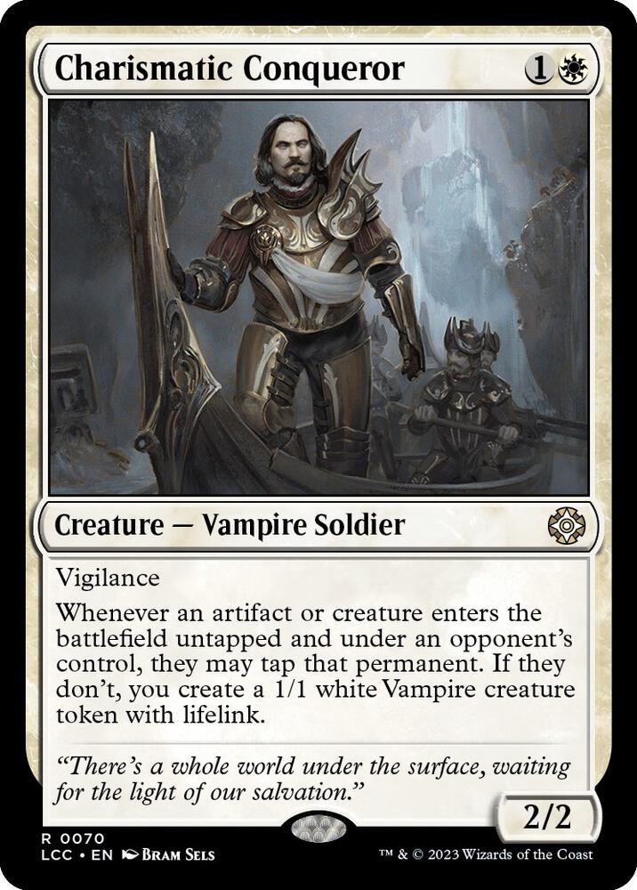 Charismatic Conqueror 70 (Commander: The Lost Caverns of Ixalan)  | Good Games Morley