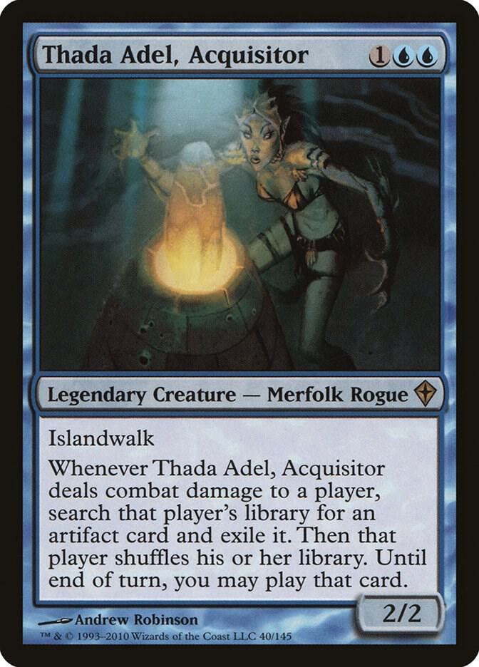 Thada Adel, Acquisitor 40/145 (Worldwake)  - Foil | Good Games Morley