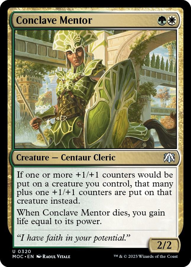 Conclave Mentor 320/444 (Commander: March of the Machine)  | Good Games Morley