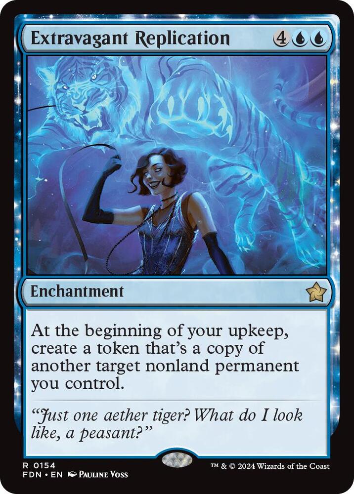 Extravagant Replication 154/291 (Foundations)  | Good Games Morley