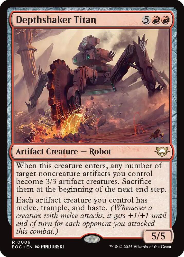 Depthshaker Titan 9 (Commander: Edge of Eternities)  | Good Games Morley