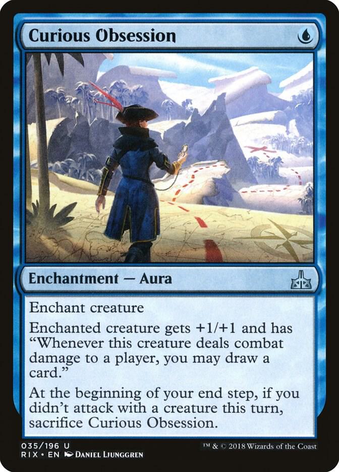 Curious Obsession 35/196 (Rivals of Ixalan)  | Good Games Morley