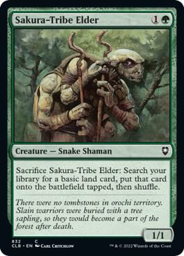 Sakura-Tribe Elder 832 (Commander Legends: Battle for Baldur's Gate)  | Good Games Morley