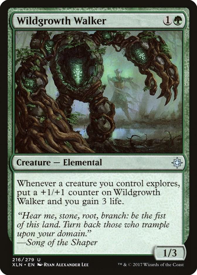 Wildgrowth Walker 216/279 (Ixalan)  | Good Games Morley