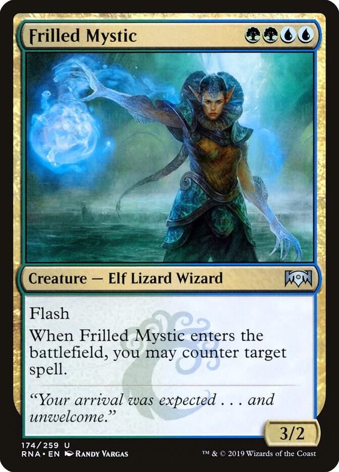 Frilled Mystic 174/259 (Ravnica Allegiance)  - Foil | Good Games Morley